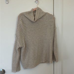 Aerie open knit turtleneck size small